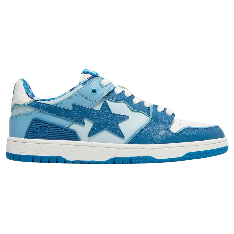 Bape Sta SK8 ABC Camo Blue