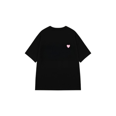 T-Shirt Black Goat'em Grazie Mille