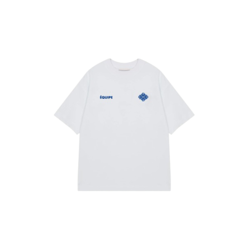 T-Shirt White Goat'em Equipe