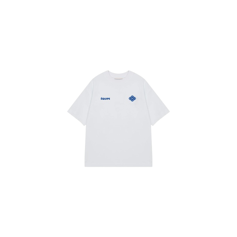 T-Shirt White Goat'em Equipe