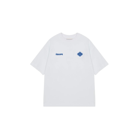 T-Shirt White Goat'em Equipe