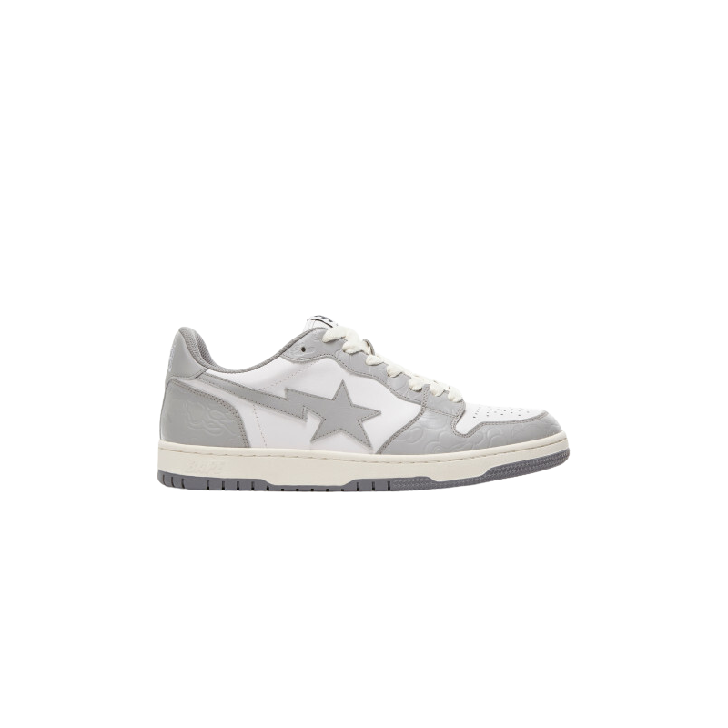 Bape Sta Court Light Grey Cream