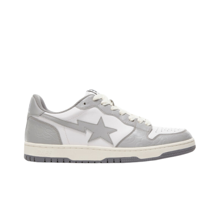 Bape Sta Court Light Grey Cream