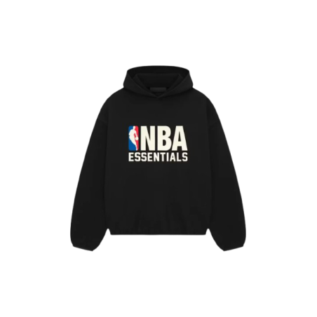 Fear Of God Essentials NBA Black Hoodie
