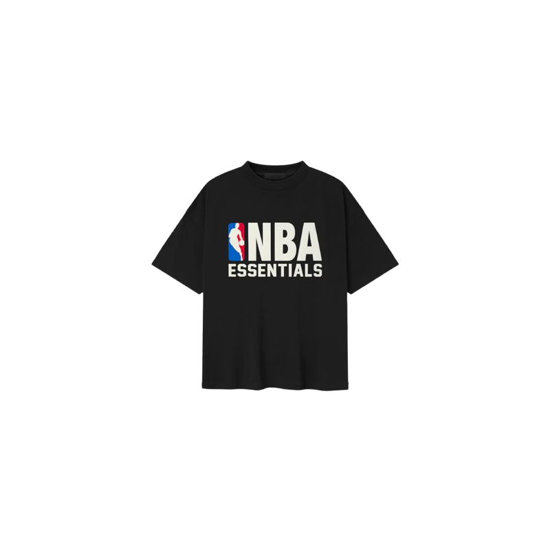 Fear of God Essentials NBA Black White T-Shirt