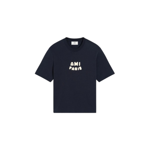 T-shirt Ami Paris Navy