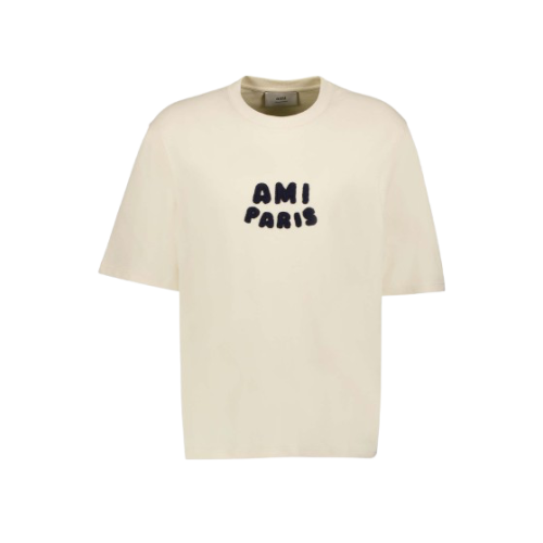 T-Shirt Ami Paris Beige