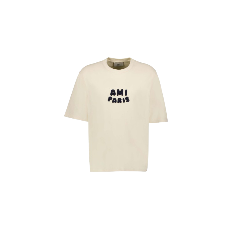 T-Shirt Ami Paris Beige