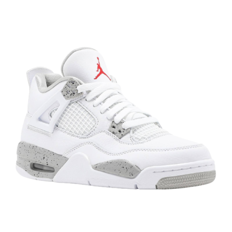 Air Jordan 4 Tech White "OREO"