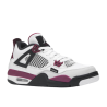 Air Jordan 4 PSG Neutral Grey Bordeaux