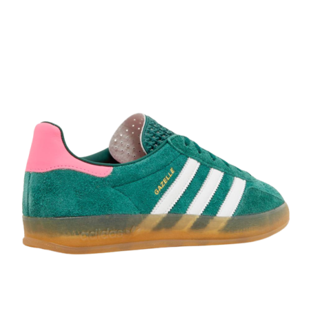 Adidas Gazelle Indoor Collegiate Green Lucid Pink