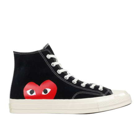 Converse Chuck Taylor All-Star 70s Hi Comme des Garçons PLAY Black