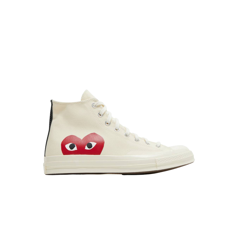 Converse Chuck Taylor All-Star 70s Hi Comme des Garçons PLAY White