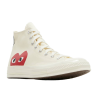 Converse Chuck Taylor All-Star 70s Hi Comme des Garçons PLAY White