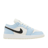 Air Jordan 1 Low Ice Blue Black