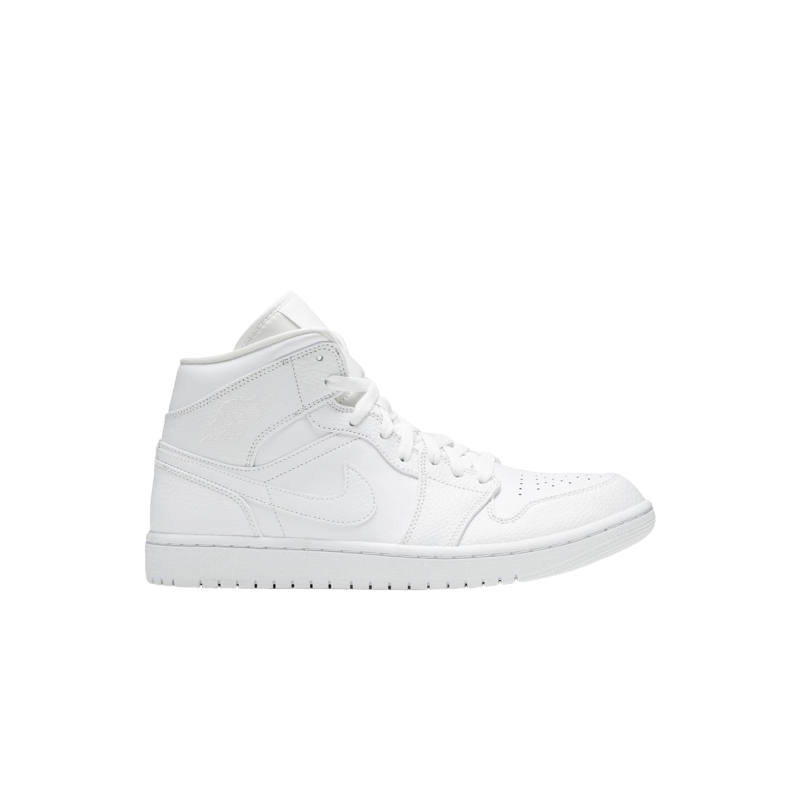 Air Jordan 1 Mid Triple White