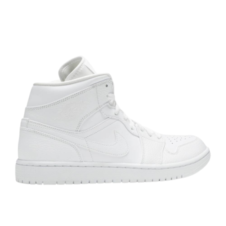 Air Jordan 1 Mid Triple White