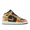 Air Jordan 1 Mid Metallic Gold