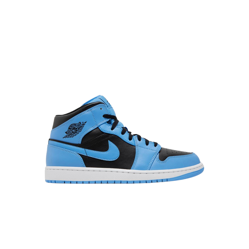 Air Jordan 1 Mid University Blue Black