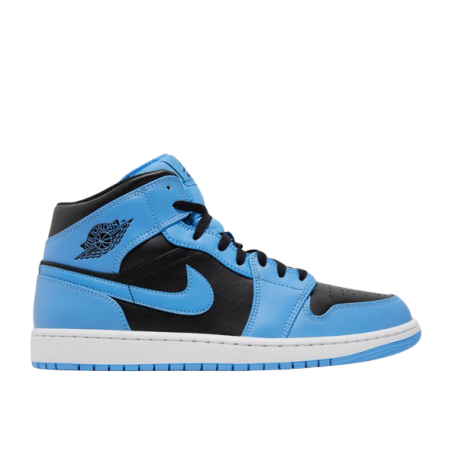 Air Jordan 1 Mid University Blue Black