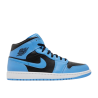 Air Jordan 1 Mid University Blue Black