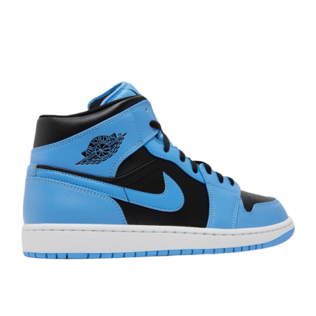 Air Jordan 1 Mid University Blue Black