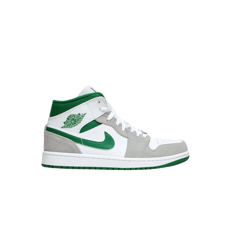 Air Jordan 1 Mid Grey Green