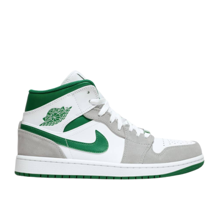 Air Jordan 1 Mid Grey Green