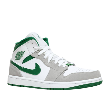 Air Jordan 1 Mid Grey Green