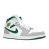 Air Jordan 1 Mid Grey Green