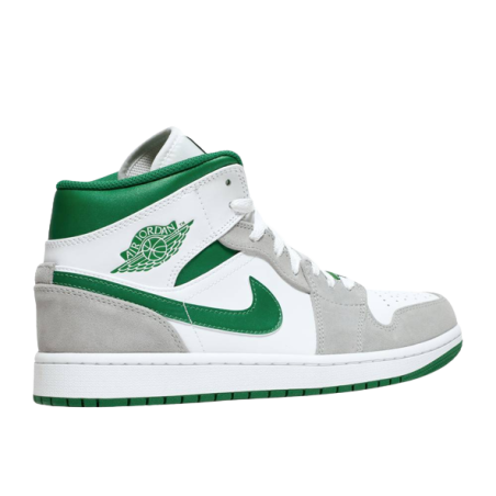 Air Jordan 1 Mid Grey Green