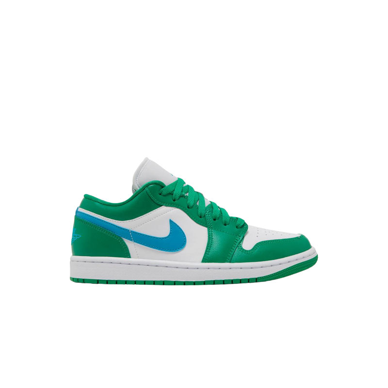 Air Jordan 1 Low Lucky Green Aquatone