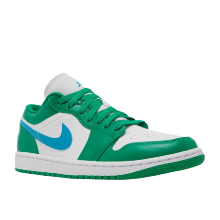 Air Jordan 1 Low Lucky Green Aquatone