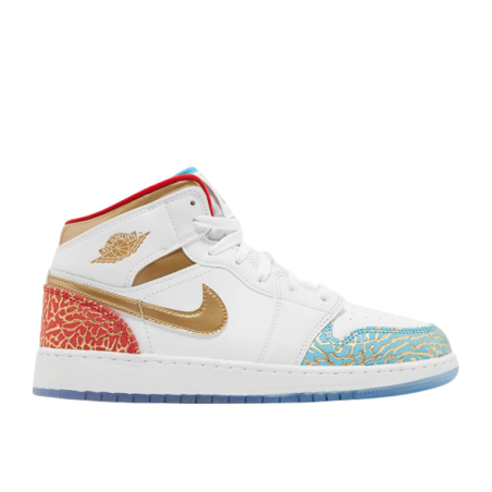 Air Jordan 1 Mid UNC to Chicago