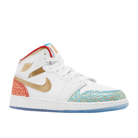 Air Jordan 1 Mid UNC to Chicago